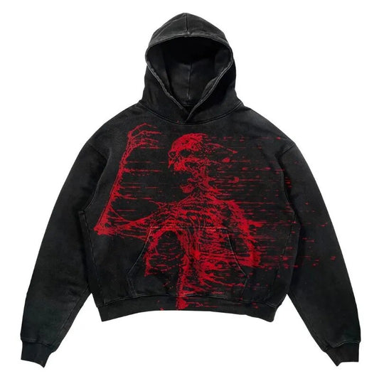 Punk Wind Hoodie Drip Collection